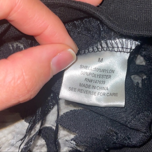 Romeo & Juliet Mesh Overlay Top - Picture 3 of 3